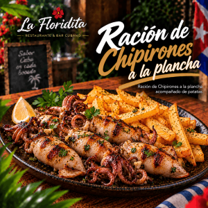 Ración de Chipirones a la plancha